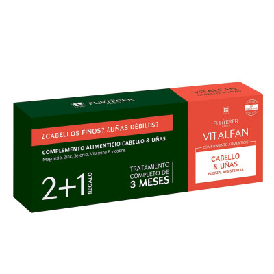 VITALFAN Caída del Cabello Reaccional 3x30 Cápsulas - Complemento Alimenticio