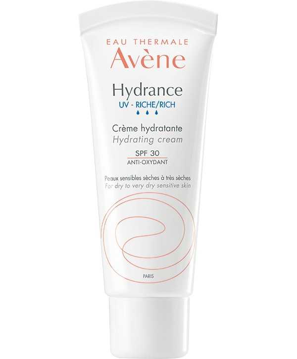 Avène - *Hydrance UV* - Crème visage hydratante riche SPF30 - Peaux  sensibles sèches à très sèches