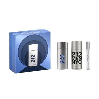 212 Men Cofre hombre EDT 100 ml + Deo 150 ml + Mini 10 ml