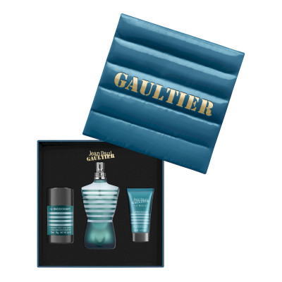 Le Male Cofre hombre EDT 125 ml + After Shave 50 ml + Deo Stick