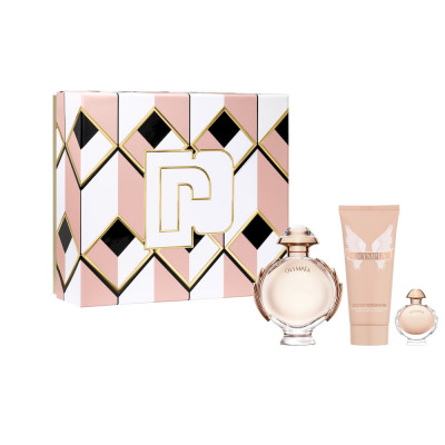 Olympea Cofre mujer EDP 80 ml + Loción Corporal 100 ml + Mini