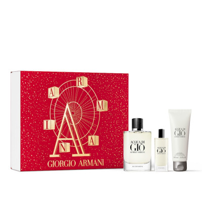 Acqua Di Giò Homme Cofre hombre EDP 125 ml + Mini 15 ml + Gel 75 ml