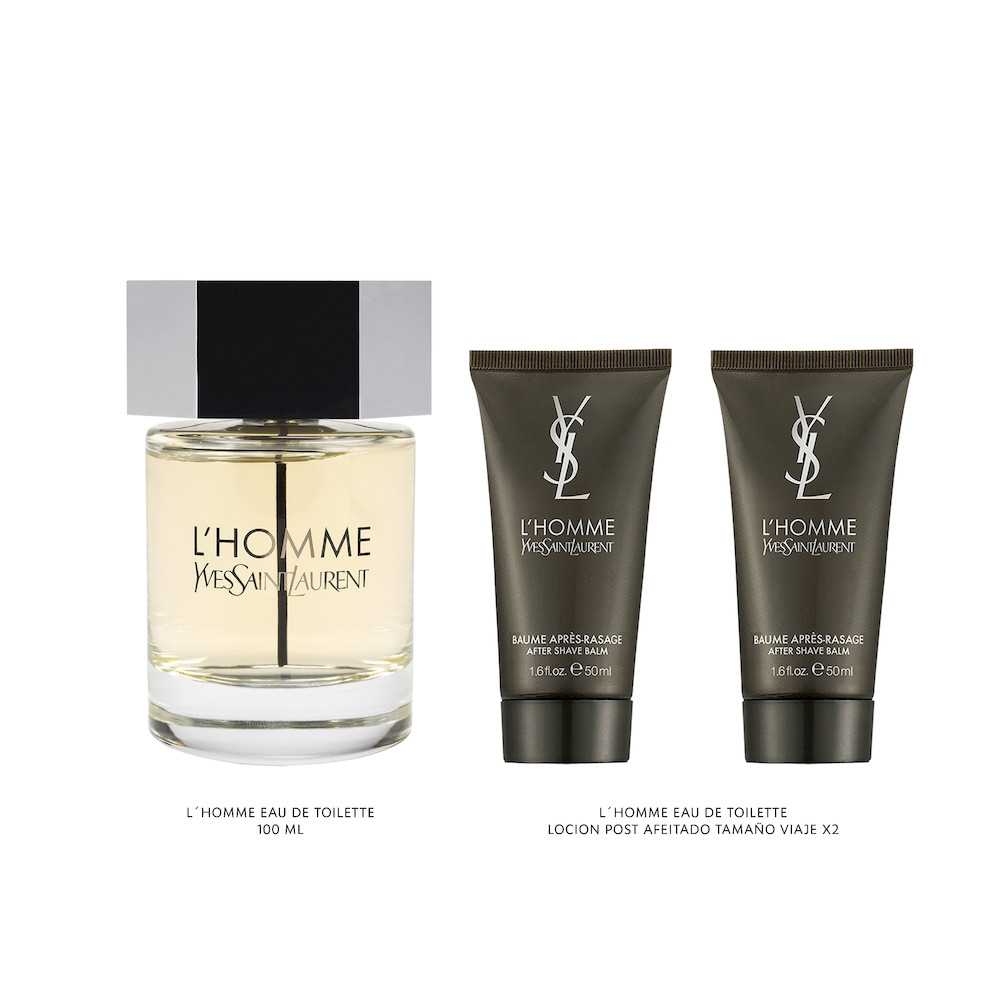 L'Homme Cofre hombre EDT 60 ml + After Shave 50 ml X 2