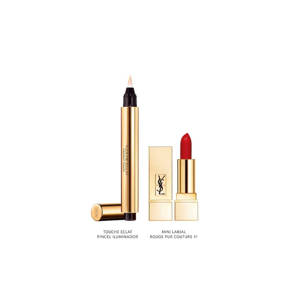 Touche Eclat Stylo 2 Rouge pur Couture 1