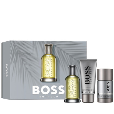 Boss Bottled Estuche hombre EDT 100 ml + Gel de Ducha 100 ml + Desodorante 75 ml