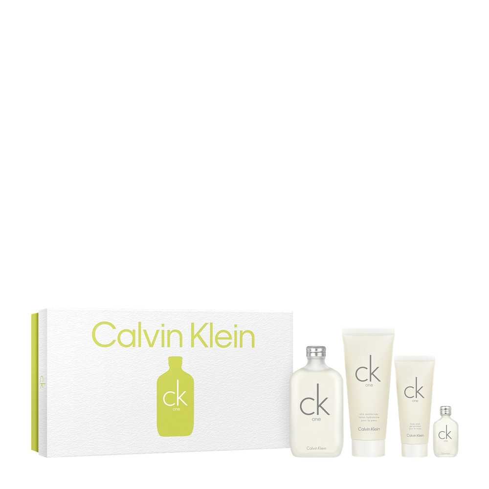 CK One Case Unisex EDT ml + Gel 100 ml + Body Lotion 100 ml + Mini 15 ml