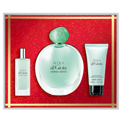 Acqua di Gioia EDP 100 ml + EDP Mini 15 ml + Loción 50 ml