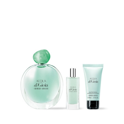 Acqua di Gioia EDP 100 ml + EDP Mini 15 ml + Loción 50 ml