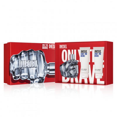 Only The Brave EDT 125 ml + 2XGel 75 ml