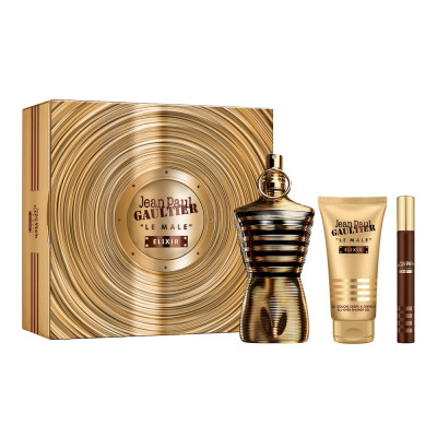 Le Male Elixir EDP 125 ml + EDP 10 ml + Gel 75 ml