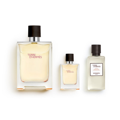 Terre d'Hermes EDT 100 ml + EDT 7,5 ml + Gel