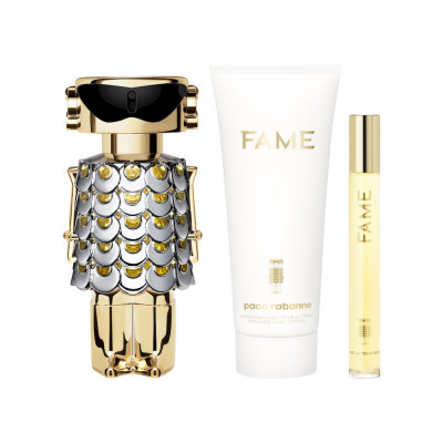 Fame EDP 80 ml + EDP 10 ml + Loción 100 ml