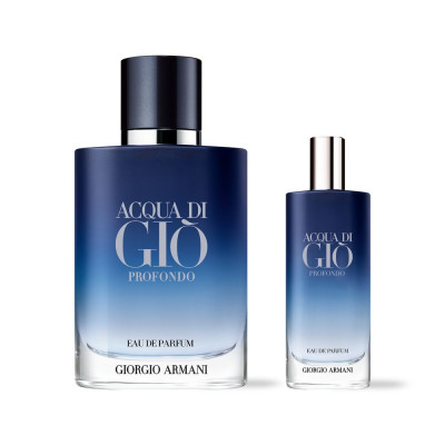 Cofre hombre Acqua di Giò Profondo EDP 100 ml + 15 ml + Estuche