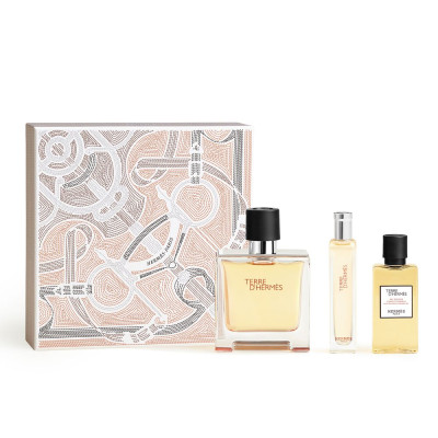 Terre D'Hermès Pure Parfum 75 ml + EDP 15 ml + Gel 40 ml