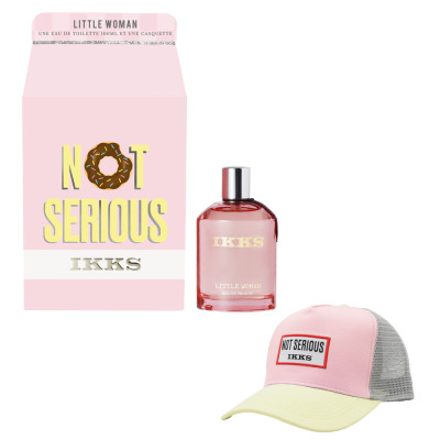 Cofre Ikks Little Woman Not Serious EDT 100 ml + Gorra