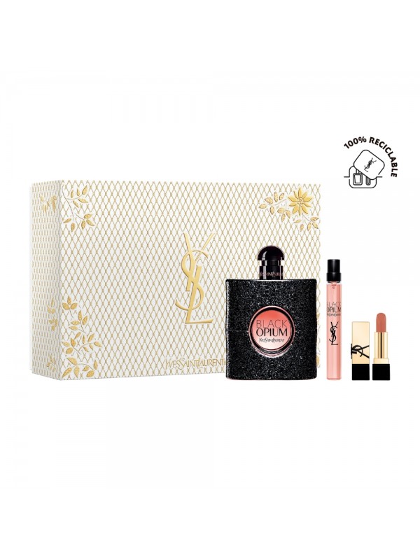 Black Opium EDP 90 ml + Mini 10 ml + Mini Rouge Pur Couture