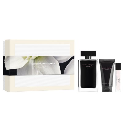 Narciso For Her EDT 100 ml + Loción Corporal 50 ml + EDT 10 ml