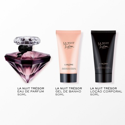 La Nuit Trésor EDP 50 ml + Gel 50 ml + Loción Corporal 50 ml