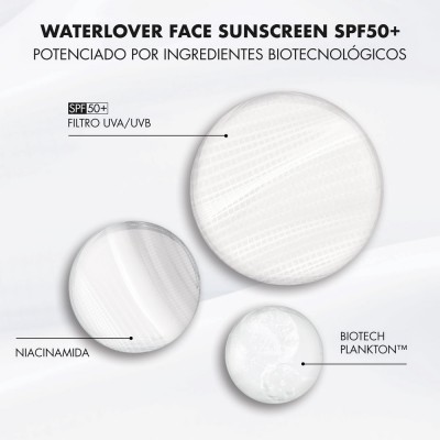 Waterlove Crema Solar Rostro SPF50 50 ml