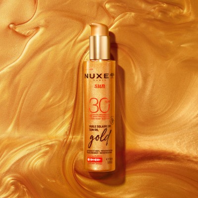 Nuxe Sun Aceite Solar Oro Rostro y Cuerpo SPF30 150 ml
