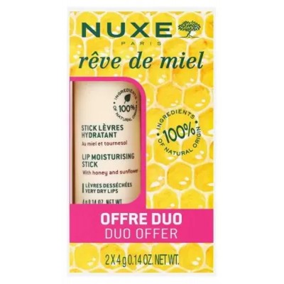 Reve de Miel Stick de Labios 2x4gr