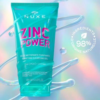 Zinc Power Gel Limpiador Purificante 150 ml