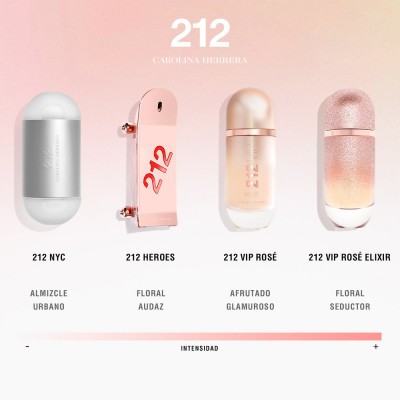 212 VIP Rose EDP 80 ml + Loción Corporal 100 ml + EDP 10 ml