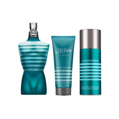 Le Male EDT 125 ml + ASB 75 ml + Deo 150 ml Le Male EDT 125 ml + ASB 75 ml + Deo 150 ml