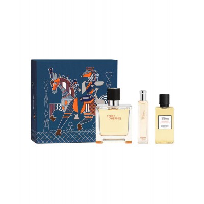 Terre d'Hermès Pure Parfum 75 ml + EDP 15 ml + Gel 40 ml