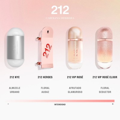 212 VIP Rosé EDP 80 ml + Loción Corporal 100 ml + EDP 10 ml