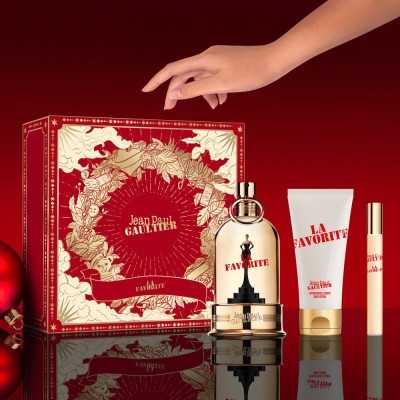La Favorite EDP 100 ml + Loción Corporal 75 ml + EDP 10 ml La Favorite EDP 100 ml + Loción Corporal 75 ml + EDP 10 ml