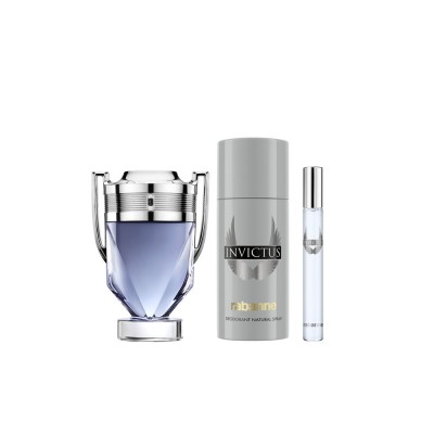 Invictus EDT 100 ml + Deo 150 ml + EDT 10 ml Invictus EDT 100 ml + Deo 150 ml + EDT 10 ml