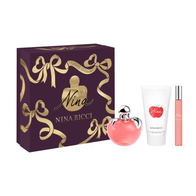 Nina EDT 80 ml + Loción Corporal 75 ml + EDT 10 ml