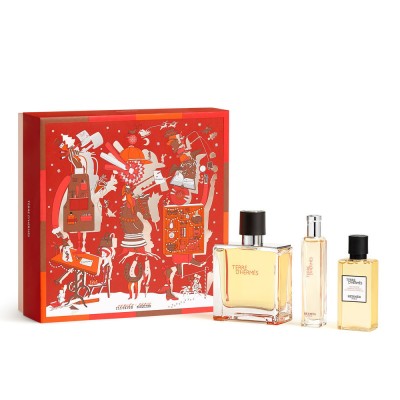 Terre d'Hermes EDP 75 ml + EDP 15 ml + Gel 40 ml